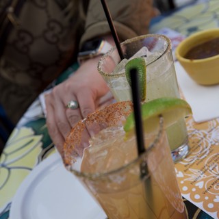 Colorful Margaritas and Mexican Dining Experience
