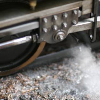 Smoke-Belching Train Engine
