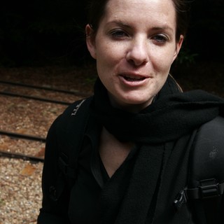 Woman in Black Pausing During San Francisco Hike