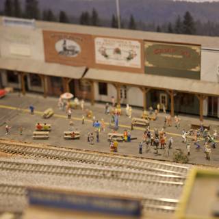 Miniature Day at the Station