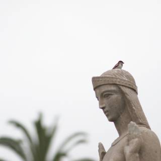 Bird Lady Statue