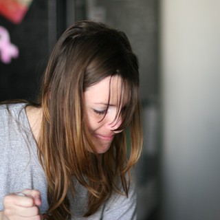 Penelope Lost in Thought, Head Bowed Down