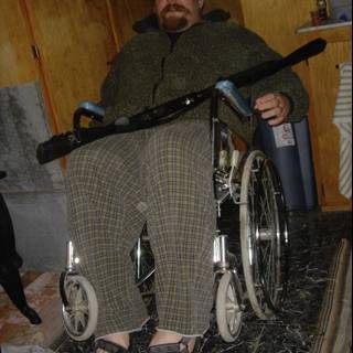 Flea F in his Wheelchair