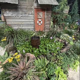 Rustic Garden Oasis