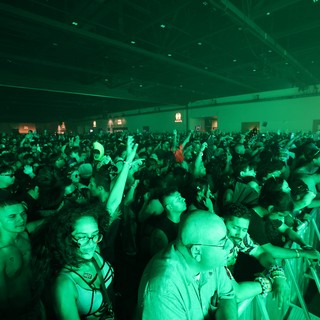 Massive Crowd Surges Under Green Lights at Wobbleland