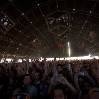 Electrifying Crowd at Coachella Concert
