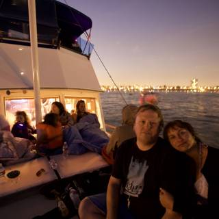 Fourth of July Yacht Ride at Night