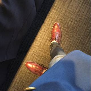Red Shoes and a Suit