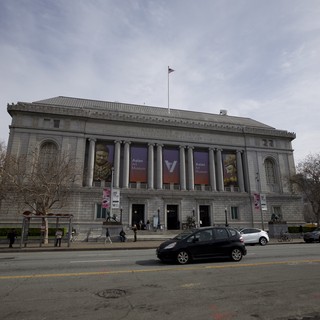 Asian Art Museum San Francisco on Overcast Day