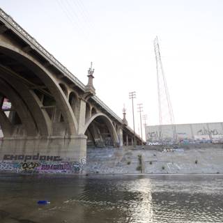 Freeway Bridge over LA River