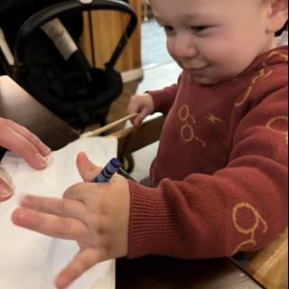 Little Artist at Work
