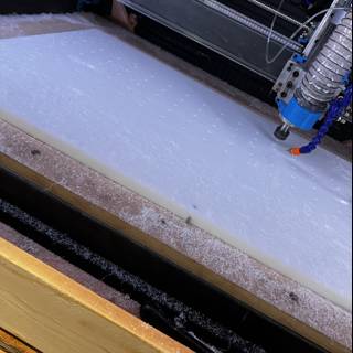CNC Machine Cutting Foam for Windowsill