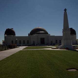Griffith Observatory with Beautiful Blue Sky