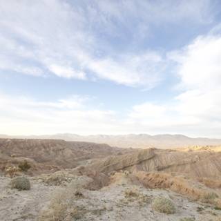 A Panoramic View of Anza Borrego Desert