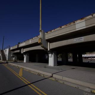 Freeway Underpass Under Construction