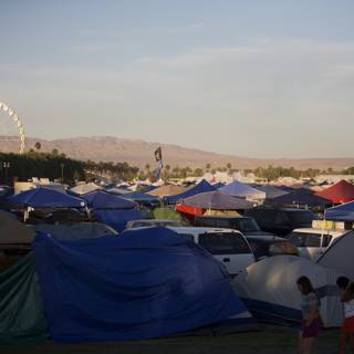 Exploring Coachella's Tent City
