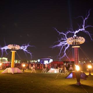Electrifying Night Show