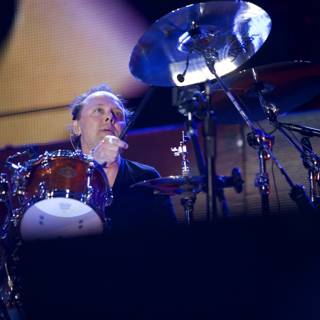 Lars Ulrich Rocks the Drums at Big Four Festival