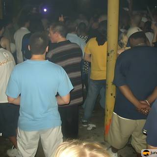 Nightclub Crowd at Party