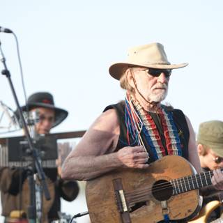 Willie Nelson's Outdoor Music Performance