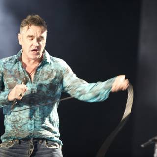Morrissey Takes Coachella Stage