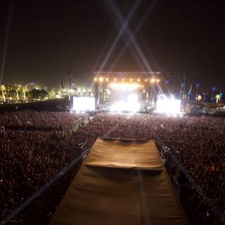 Lights, Flares, and a Sea of People Rocking Coachella