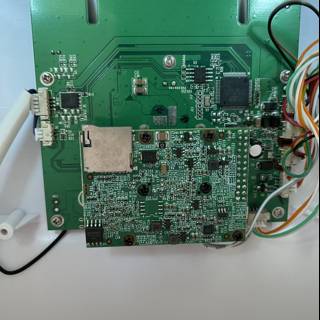 Green Electronic Circuit Board