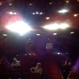 Big crowd in a Cinematic Auditorium