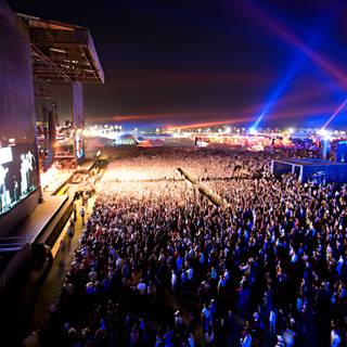 Electric Nights: A Massive Crowd Rocks to Great Performances Under a Sky Full of Lights