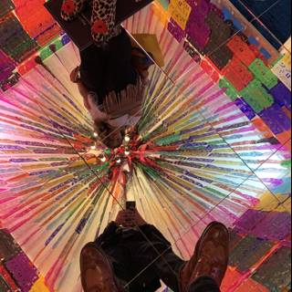 Upside Down on a Rainbow Ceiling