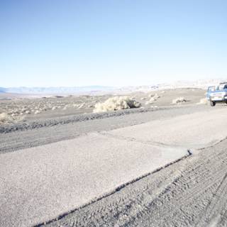 Driving through the Desert