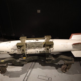 AIM-9 Sidewinder Missile Display on USS Hornet