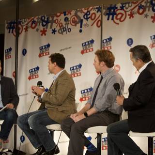 Four Men Engage in a Riveting Debate