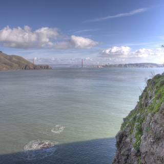 Cliffside View of the Golden Gate Bridge