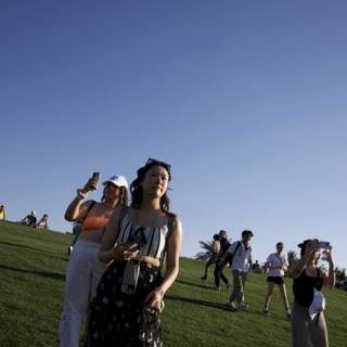 Sunlit Stroll: Coachella 2024 In Full Swing