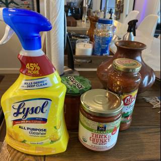 Condiments and Cleaner