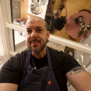 Chef's Kitchen Selfie on Christmas Morning