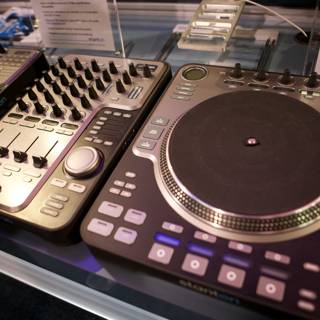 DJ Decks on Display