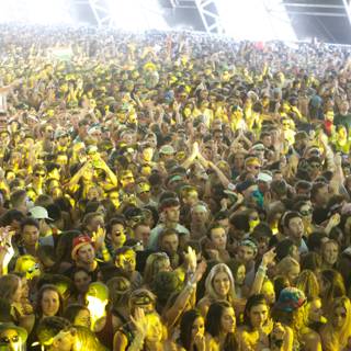 Yellow Lights and a Sea of Faces