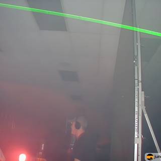 Green Laser Madness at Audiotistic 2002