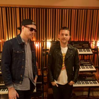 Two Men in a Recording Studio
