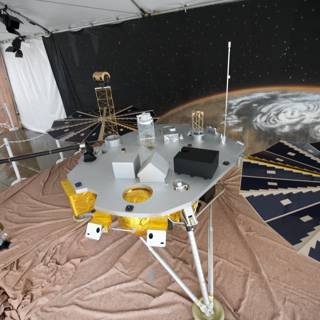 NASA's Mars Rover on Display in Room