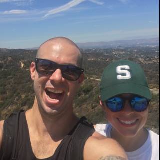 Selfie on the Santa Monica Mountains