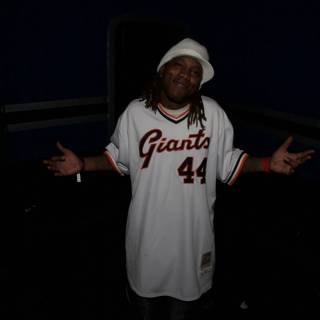 Giants Fan in Jersey