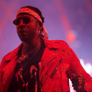 2 Chainz Rocks the Stage in Red