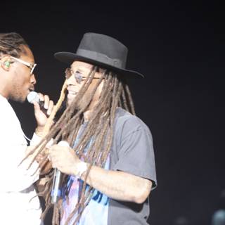 Dreadlocked Duo Rocks the Stage