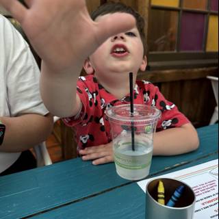 Playful Moments at the Table