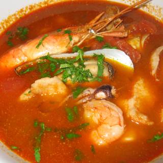 Seafood Curry Soup