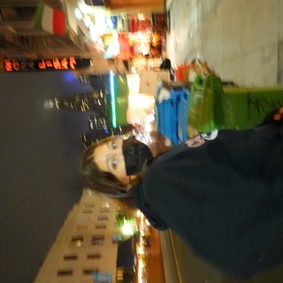 Night Street Photography with Motion Blur