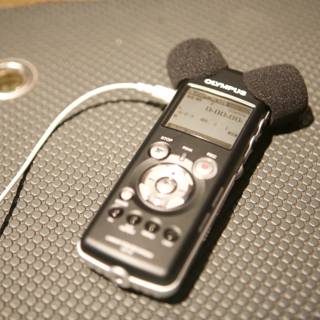 Digital Recorder and Microphone Set Up